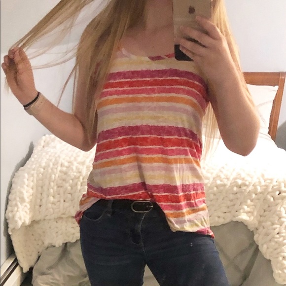 OP Tops - 🌸 Stripe Tank Top